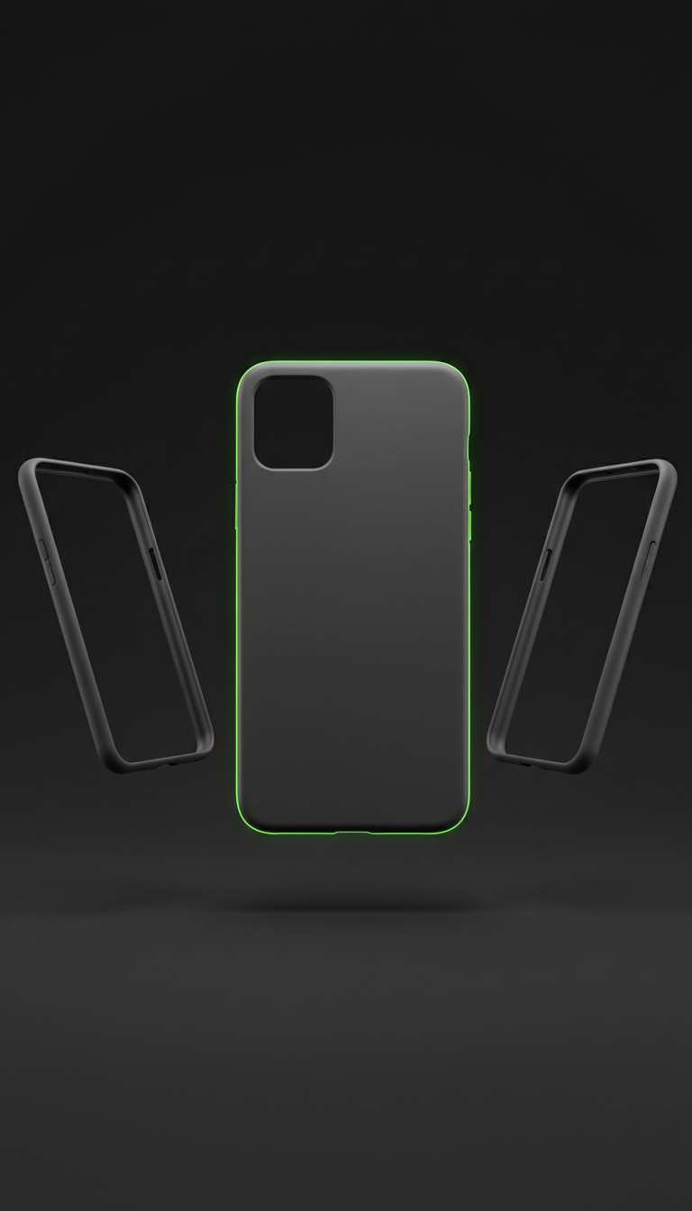 Graphite Grey Matte Sustainable Case